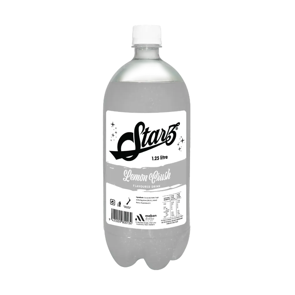 Starz Lemon Crush 1.25lt 12 Pack Bottles