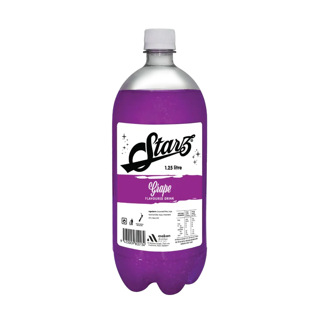Starz Grape 1.25lt 12 Pack Bottles