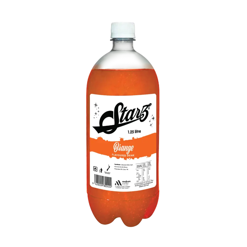 Starz Orange 1.25lt 12 Pack Bottles