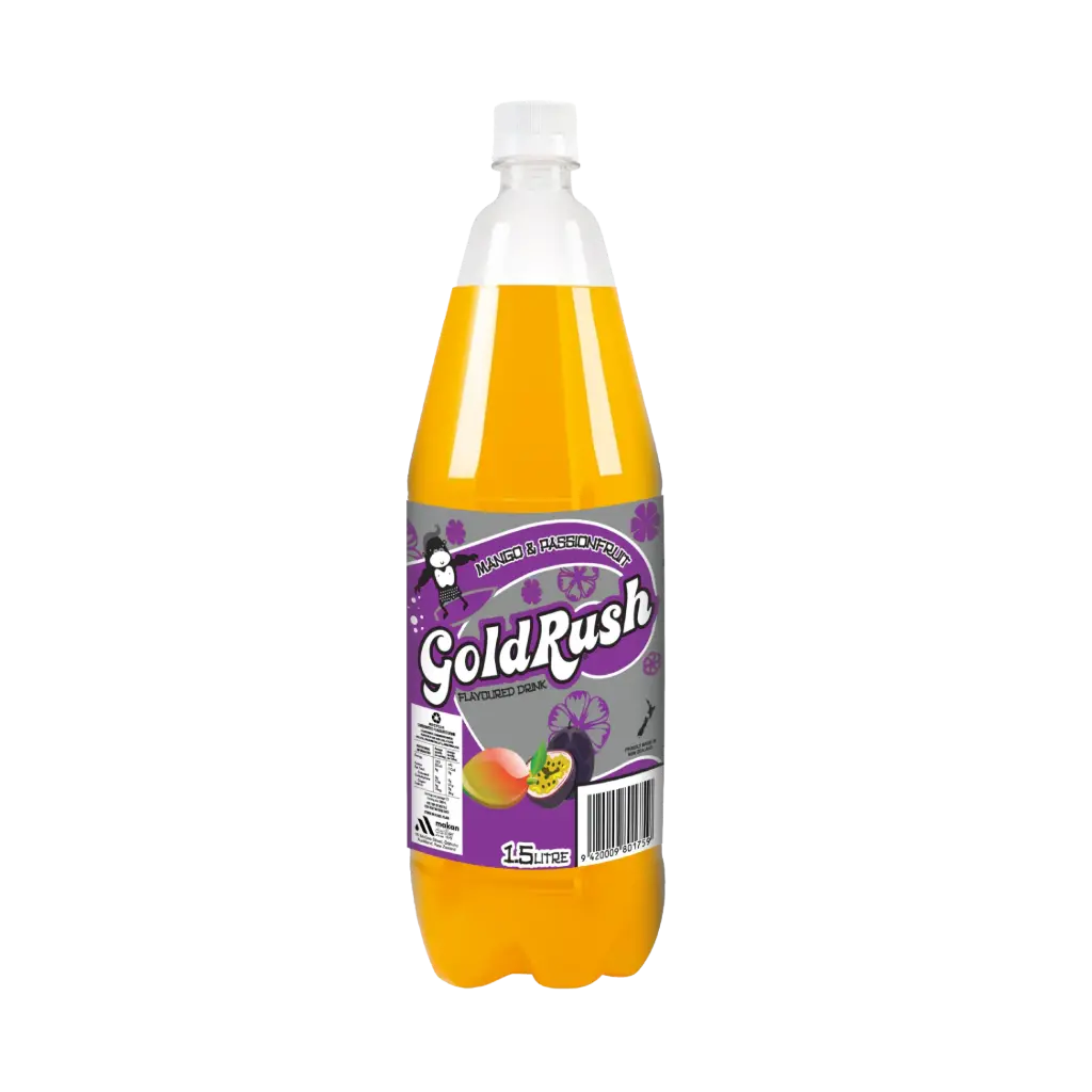GoldRush Mango Passionfruit 1.5lt 8 Pack
