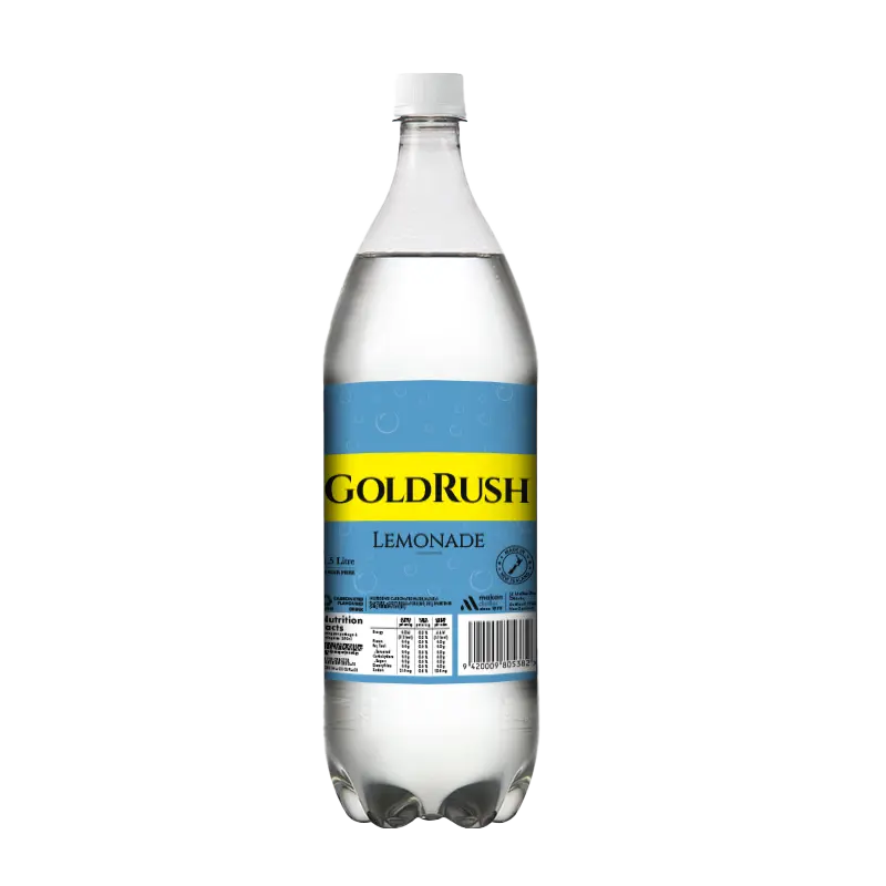 GoldRush Lemonade 1.5lt 8 Pack