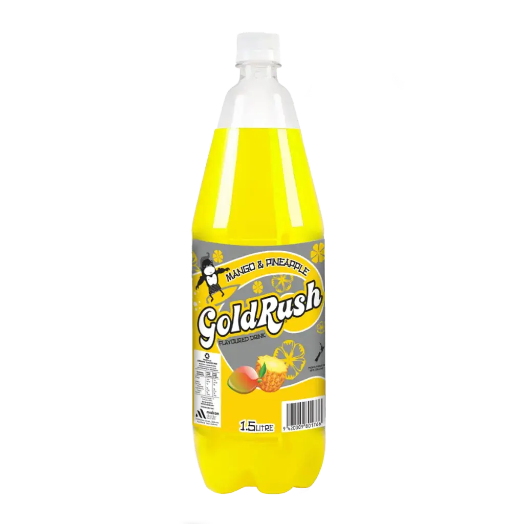 GoldRush Mango Pineapple 1.5lt 8 Pack
