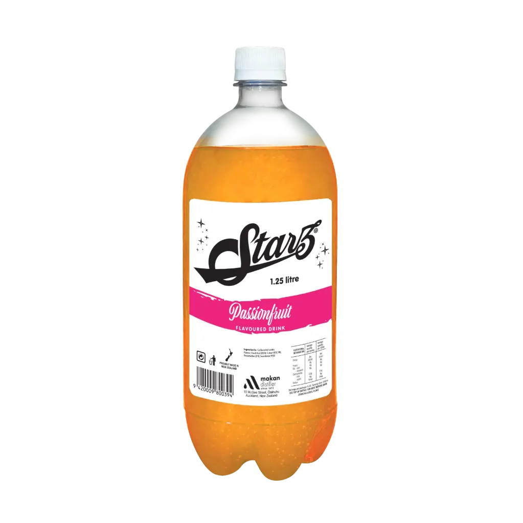 Starz Passionfruit 1.25lt 12 Pack Bottles