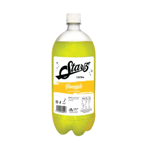 Starz Pineapple 1.25lt 12 Pack Bottles
