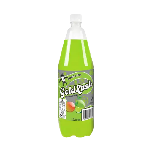 GoldRush Mango Lime 1.5lt 8 Pack