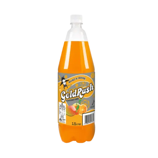 GoldRush Mango Orange 1.5lt 8 Pack